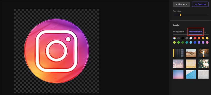 Paso 2 to HitPaw Change Instagram Story Background Color