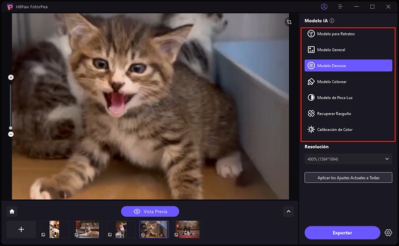 HitPaw FotorPea batch model