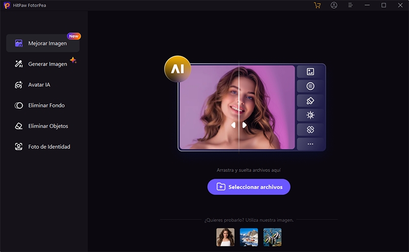 Mejorador de fotos AI de Google - HitPaw FotorPea