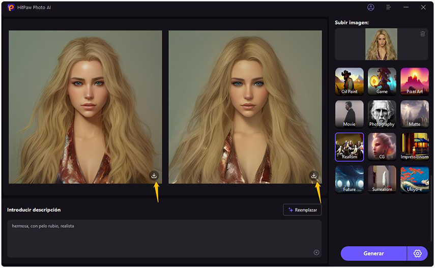 crear avatar 3d con hitpaw photo AI