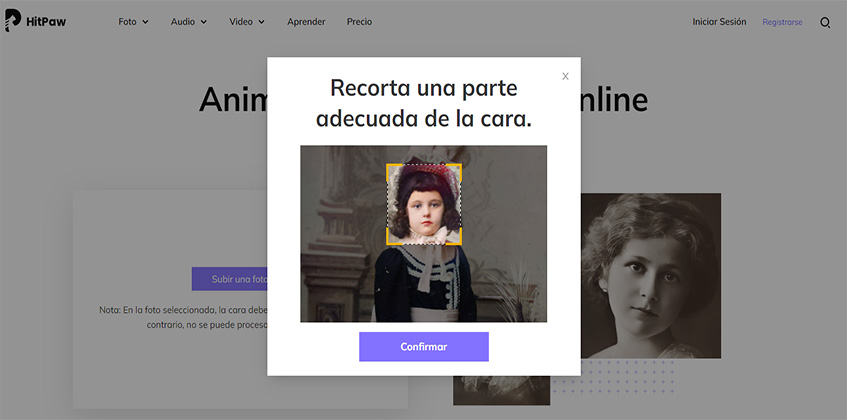 hitpaw animar fotos blancos y negros