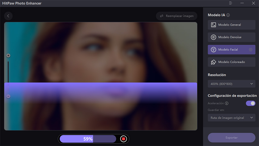 Utiliza HitPaw FotorPea para arreglar imágenes borrosas