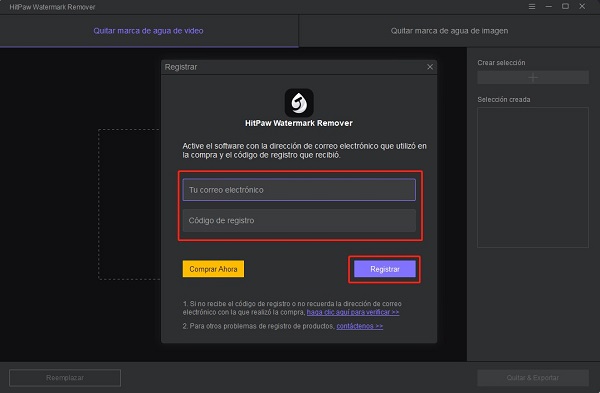 hitpaw watermark remover registrar