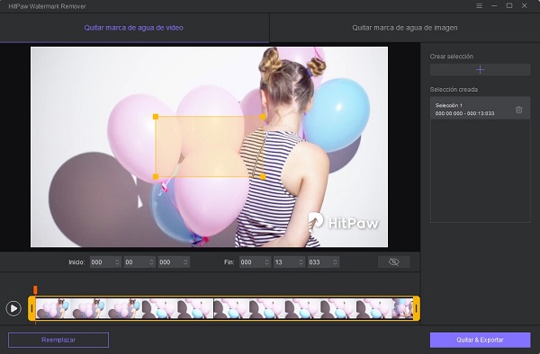 quitar marca de agua de video