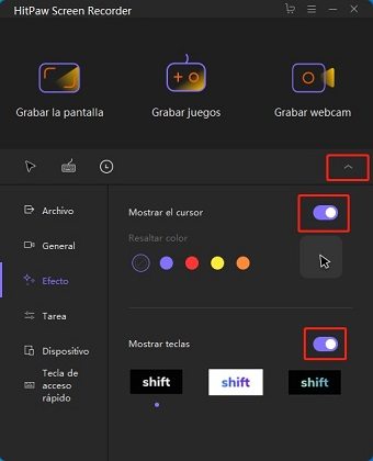 activar funciones