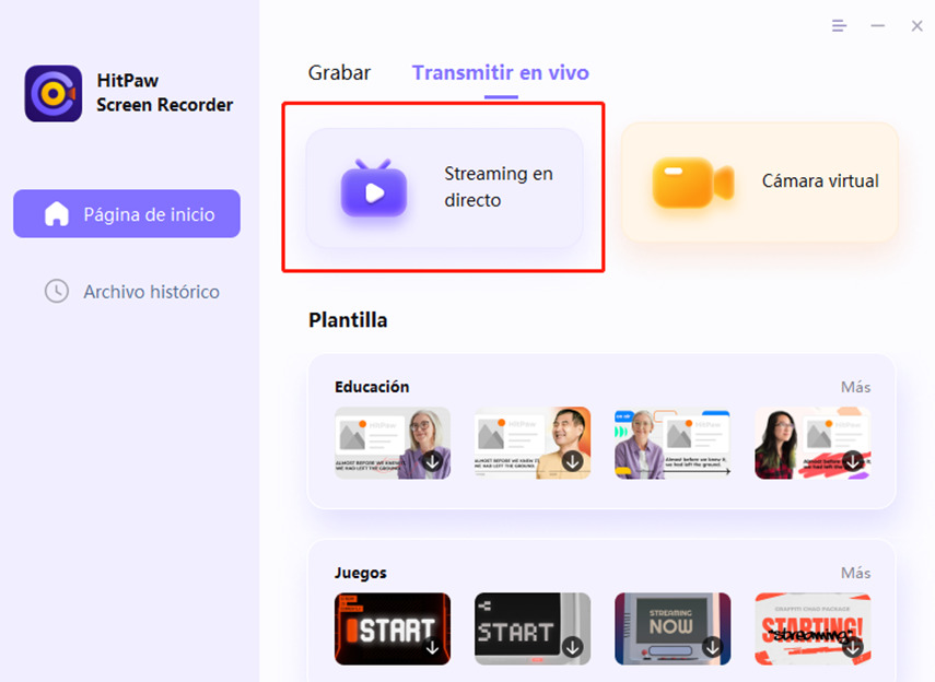 select live stream