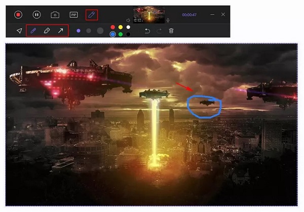 hitpaw screen recorder dibujar