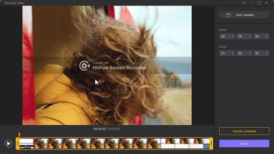 HitPaw screen recorder editar
