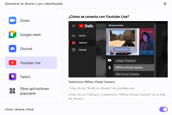 youtube live