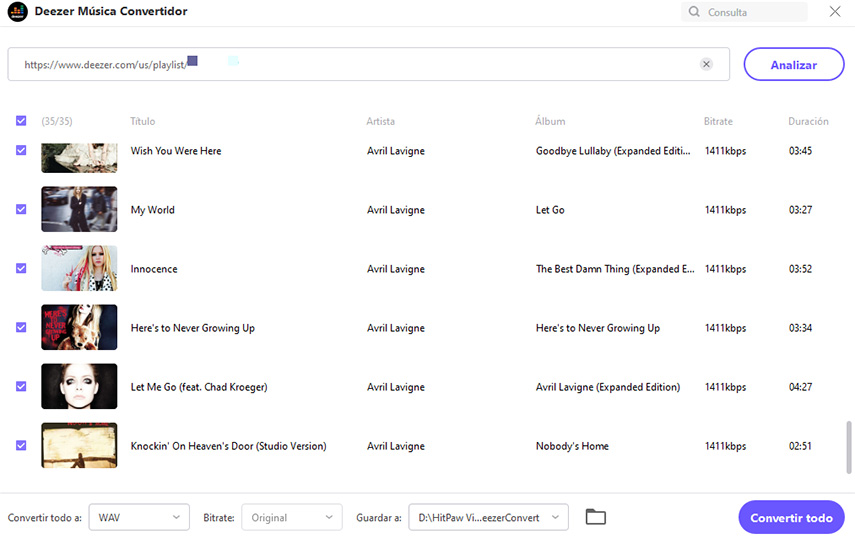 convertir deezer a wav sin perder la calidad