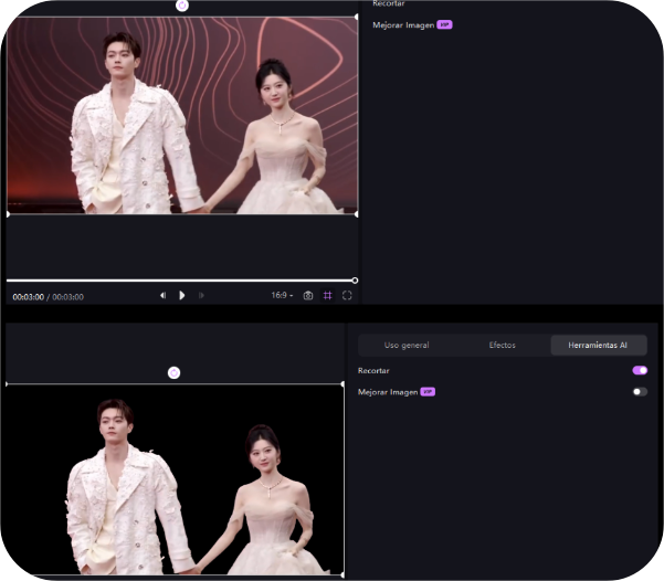 después de elminar el fondo