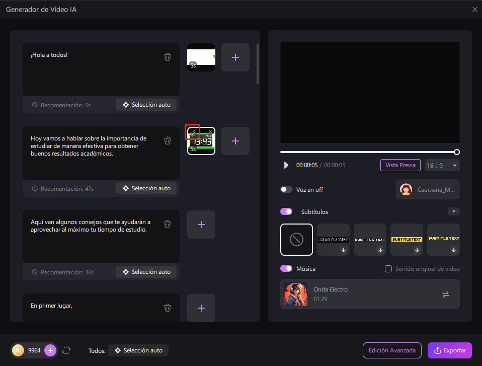 agregar medios para incrustar
