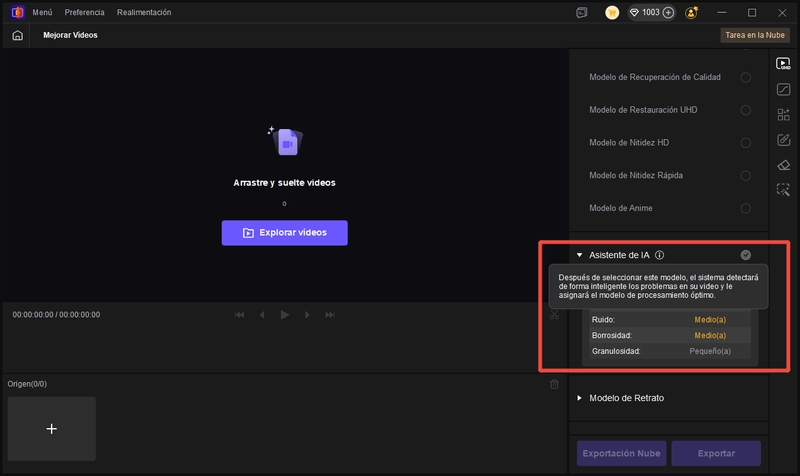 previsualización del modelo Piloto de IA de hitpaw vikpea