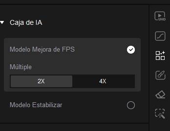 módulo de caja de ia