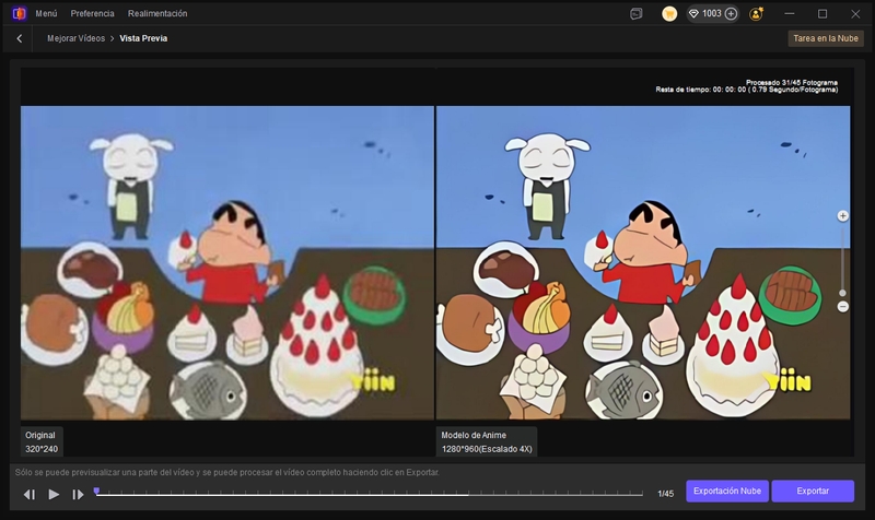 mejorar vídeo de animación con vikpea