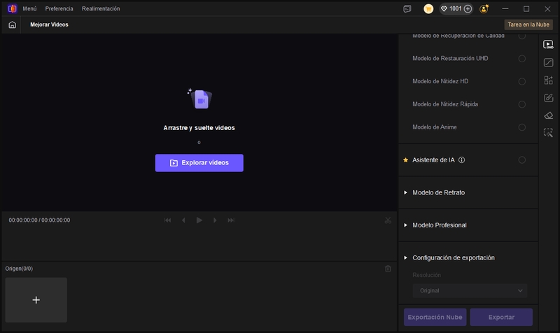 importar video comprimido