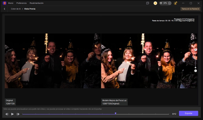 Modelo de mejora de poca luz de Hitpaw VikPea