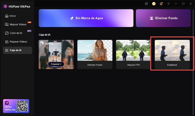 módulo de estabilización de video