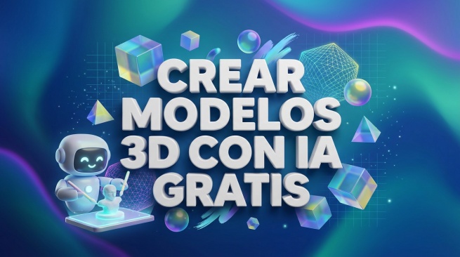 crear 3d modelos con ia gratis