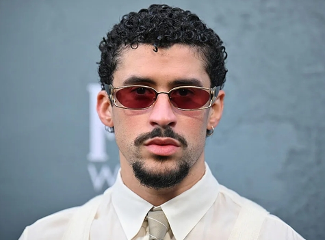 mid fade con textura Bad Bunny