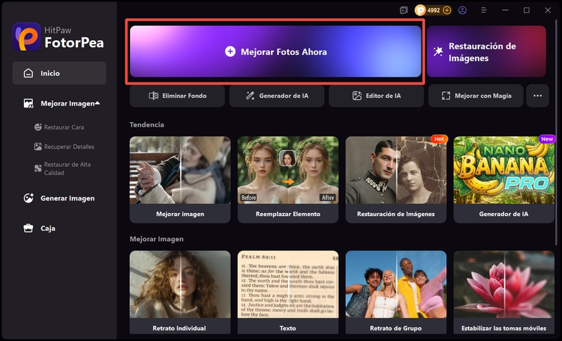 fotorpea mejorar reparar fotos antiguas