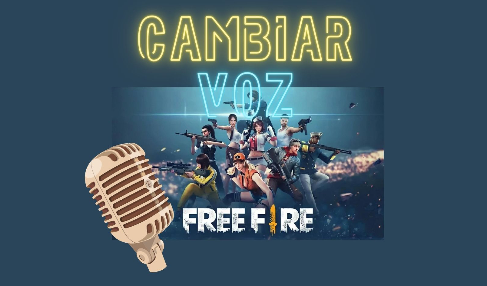 4 Mejores Modificadores de Voz para Free Fire de PC/iPhone/Android