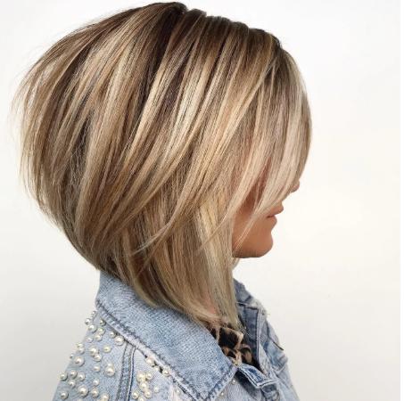 corte bob con capas