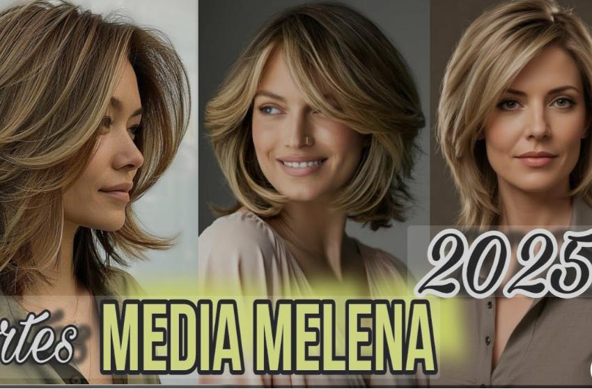 corte media melena de 2025
