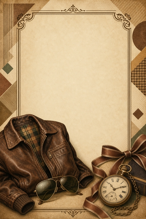 estilo tarjeta retro