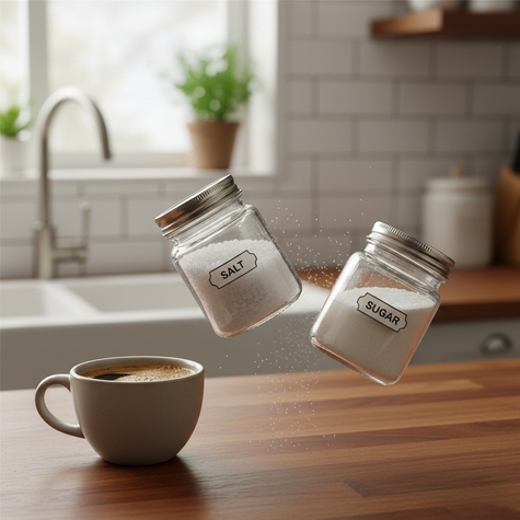 broma de cambiar sal por azucar