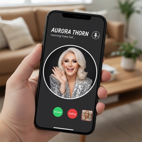 broma de llamada de famoso falsa