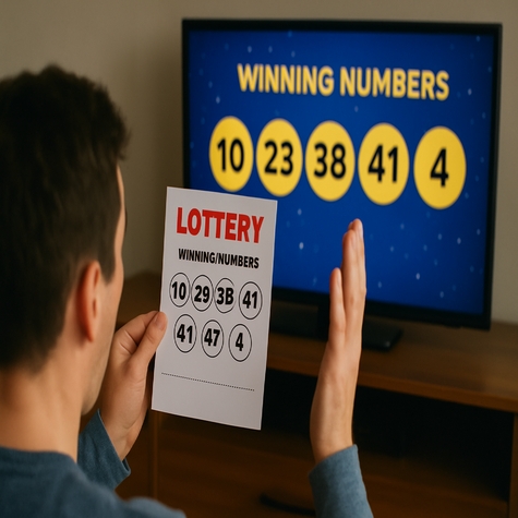 broma de billete de loteria premiado