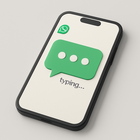 broma de mensaje escribiendo en whatsapp