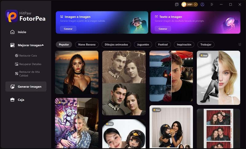 pantalla del generador de logos para marcas de ropa