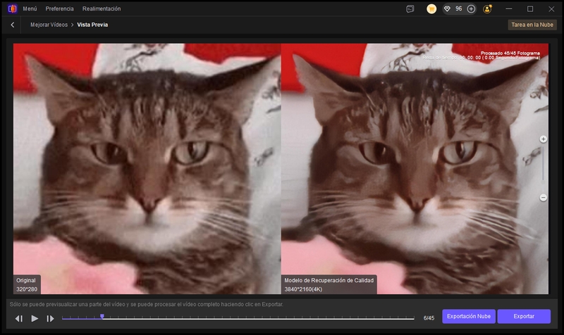 previsualizar y exportar gifs