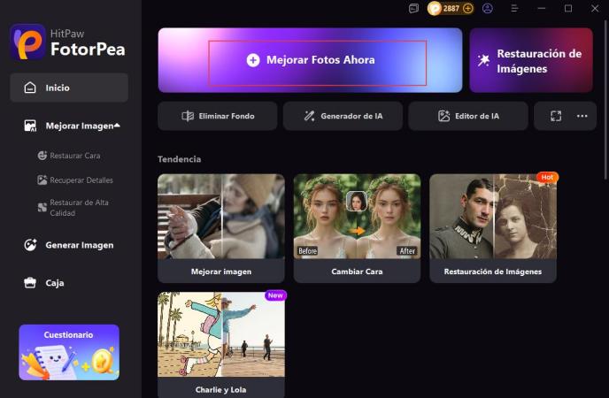 mejora de imágenes de instagram con fotorpea