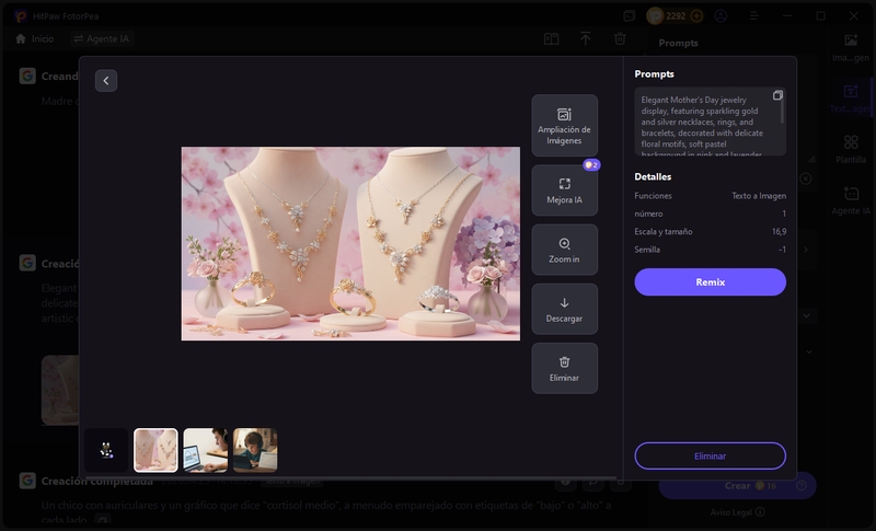 hitpaw fotorpea optimizador de fotos con ia para regalos del día de la madre