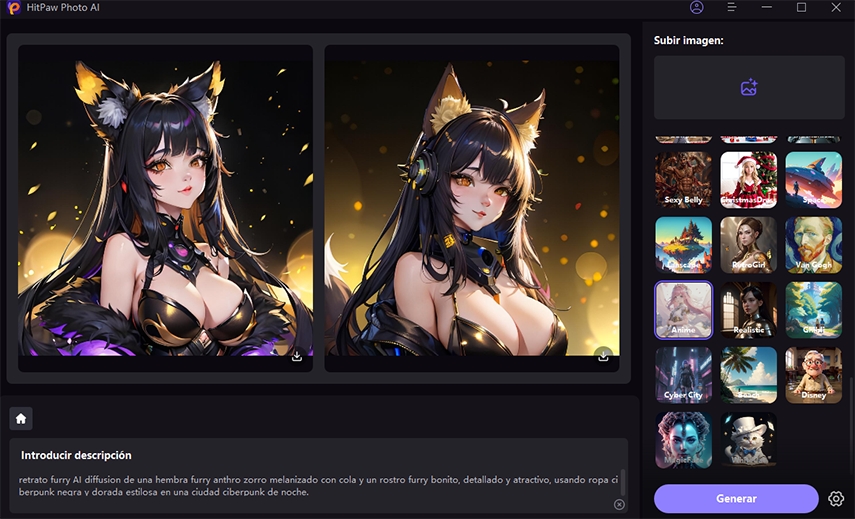 Hitpaw photo ai crear imagen de ia