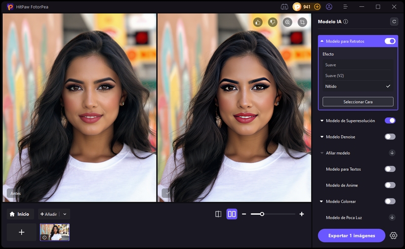 mejorar caras con fotorpea para identificar doble parecido