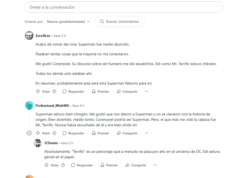 críticas Superman 2025 reseñas prensa especializada público opiniones