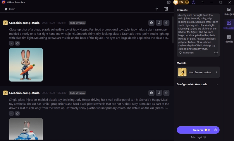 generar figura de zootopia 2 con fotorpea