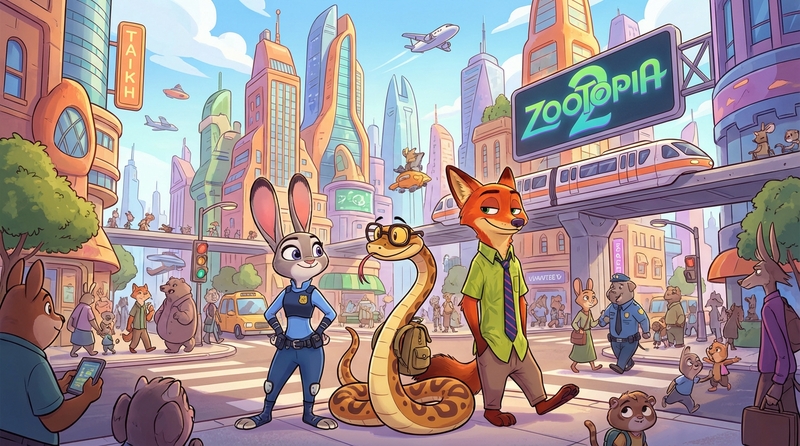 Portada post créditos Zootrópolis 2 Judy y Nick