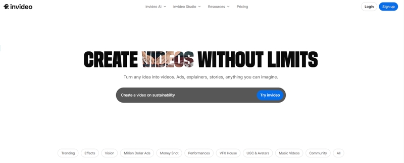 alternativas pixverse ai espanol invideo ai