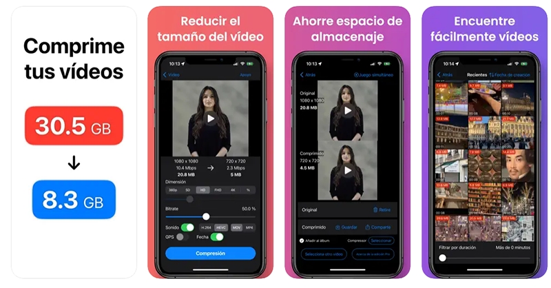 Compresor de Video Fácil - comprimir video app android