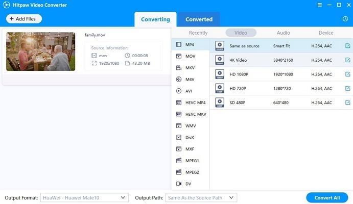 flv a mp3 convertidor - hitpaw video converter