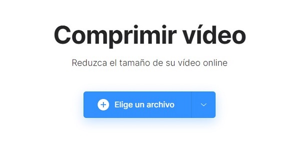 reducir tamaño con clideo