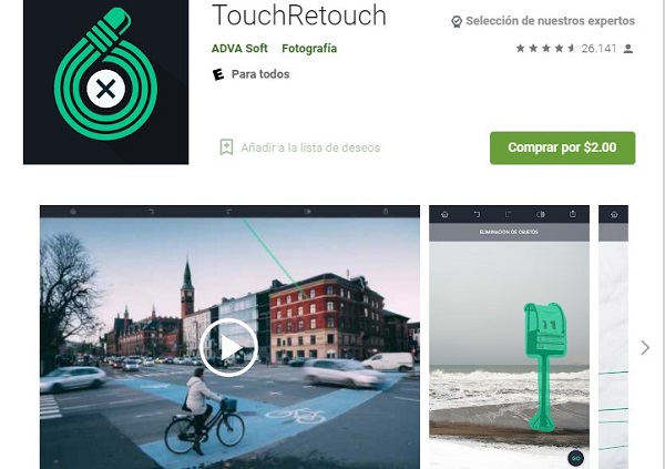 quitar marca de agua android