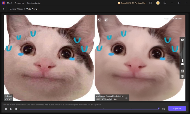 Vista Previa de Mejora de GIF