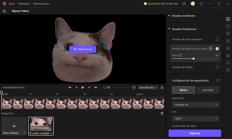 Mejorar Calidad de GIF en VikPea